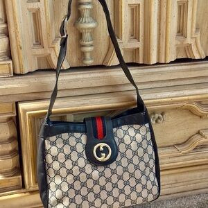 Gucci Vintage Handbag Ophidia Shoulder Bag Authentic with Certificate